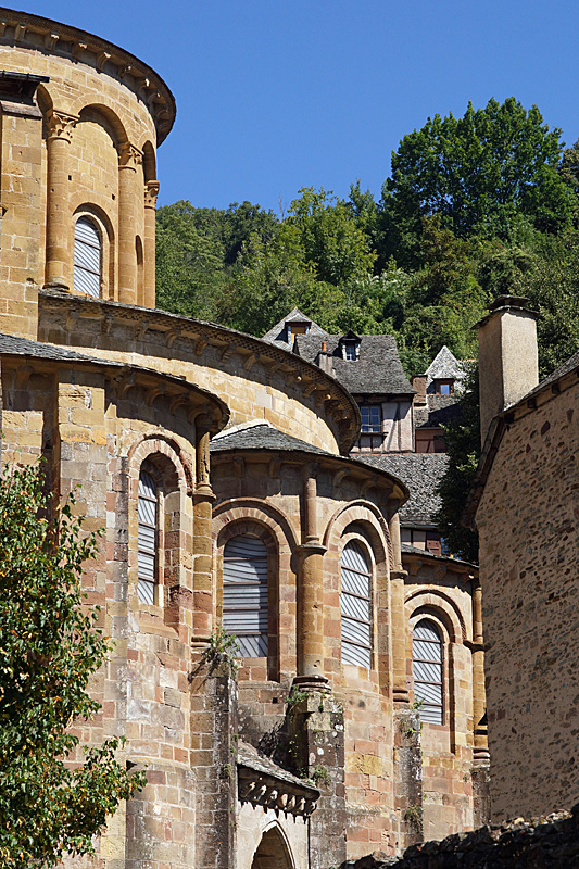Conques - Conques - l abbatiale