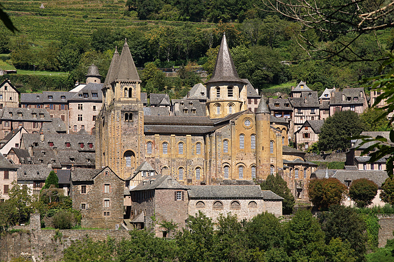 Conques - Conques - l abbatiale