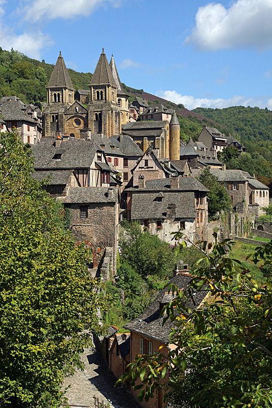 Conques - Le village de Conques