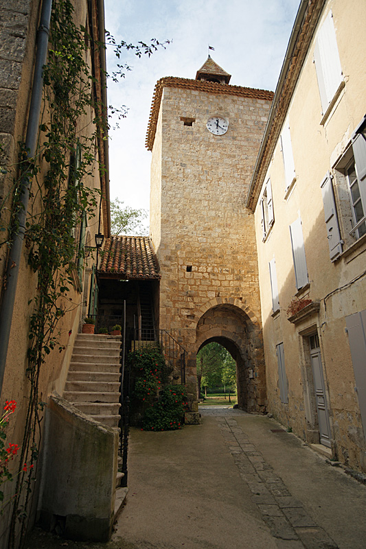 Balade dans le Gers - La tour de l Horloge de Fourcés