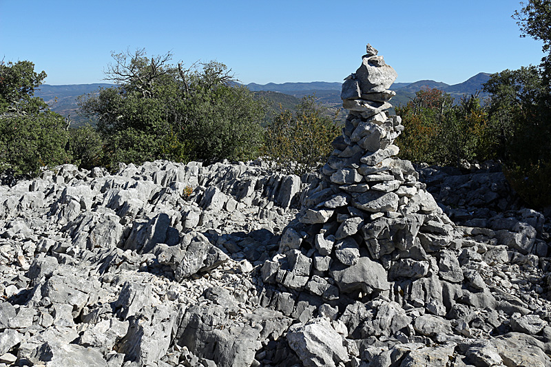 Sentier de Capio - Le belvédère du [q]Nez de l Homme[q]