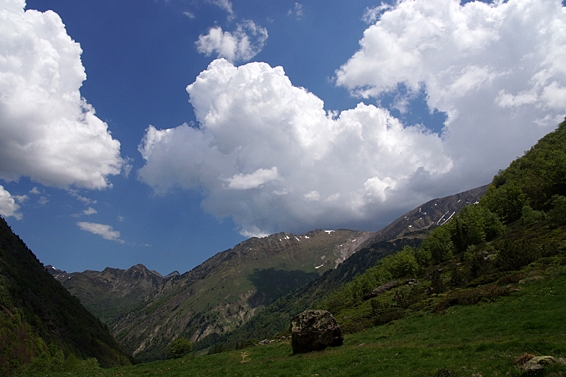 Vallée d Orlu - L orage arrive-t-il ? Oui...