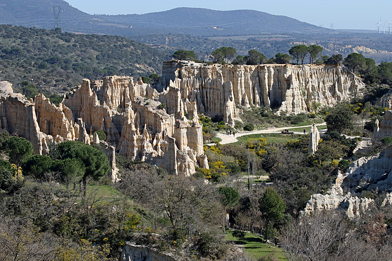 Les Orgues[br]d Ille-sur-Têt - Depuis le point de vue surplombant le site