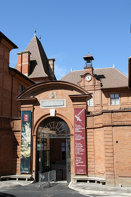 Au fil du Tarn et de l Aveyron... - Le Musée Ingres à Montauban, avec le [q]Pont Vieux[q]