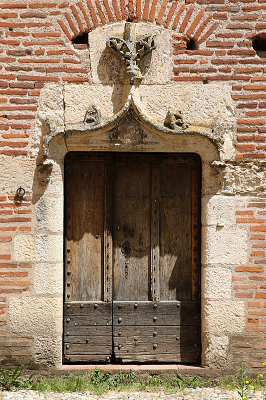 Au fil du Tarn et de l Aveyron... - La porte de la maison [q]Pierre de Biens[q] à Gaillac