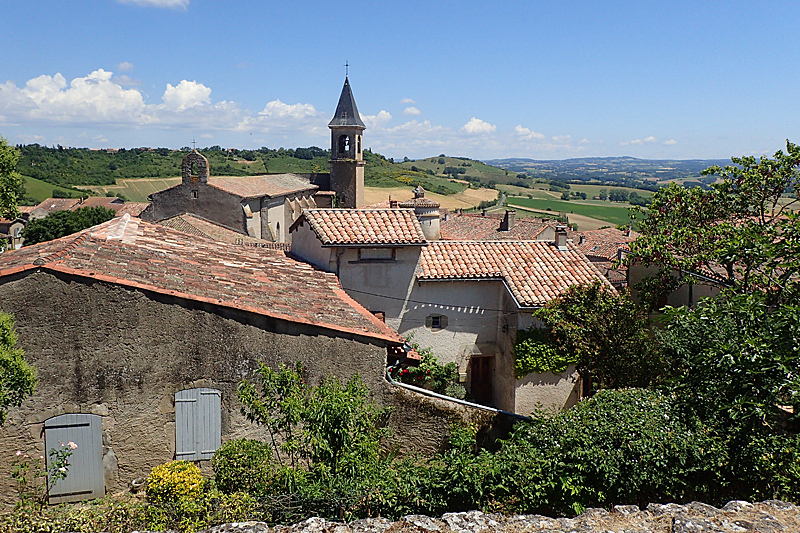 Lautrec - Village de Lautrec - l église
