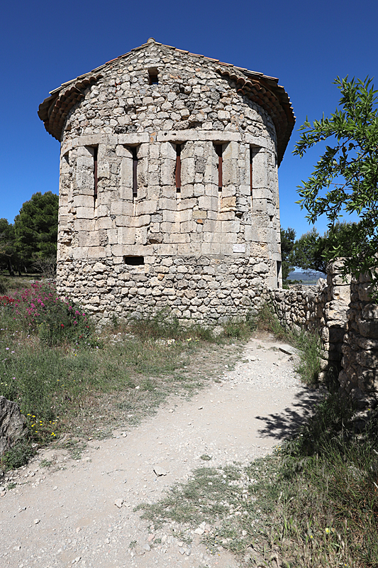 La falaise de Leucate - Le fort de la Haute Franqui