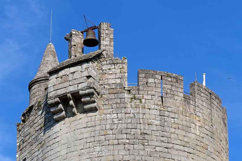 Najac - Le haut du donjon de la forteresse