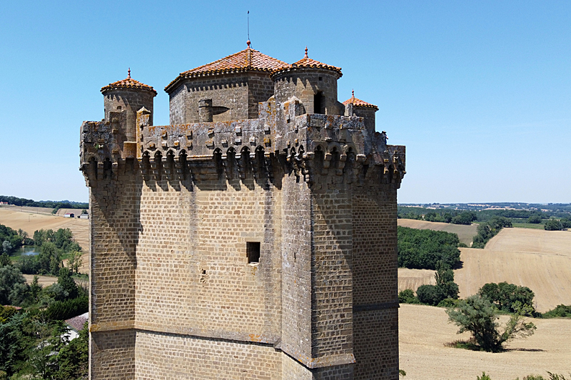 Tour en Gers ! - [b]Bassoues :[/b] le donjon du château