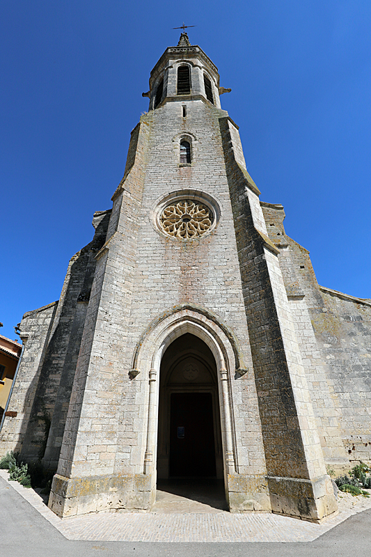 Halles du Gers ! - [b]Sarrant :[/b] l église Saint-Vincent