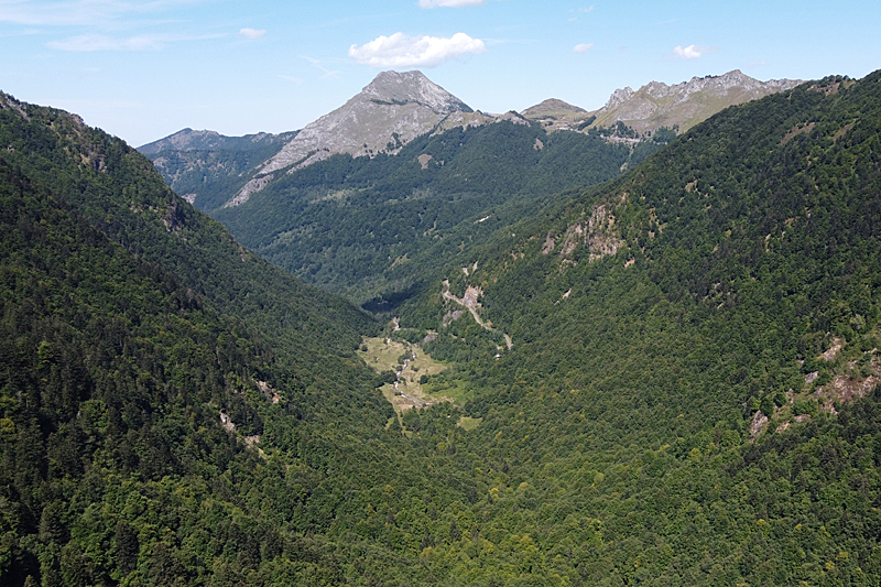 Le Garbettou - Le Mont Béas et la vallée du Garbet