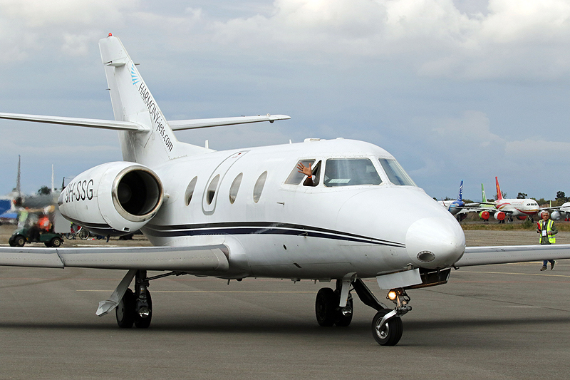 N avions à Francazal - (J1) Dassault Falcon-100