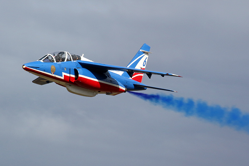 N avions à Francazal - (J1) Démonstration de la Patrouille de France