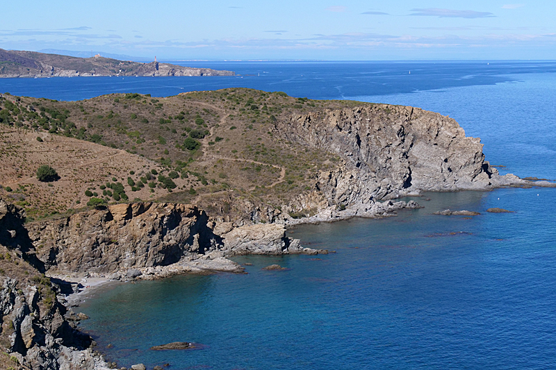 Cap Rédéris - Le cap l Abeille avec le cap Béart en arrière-plan