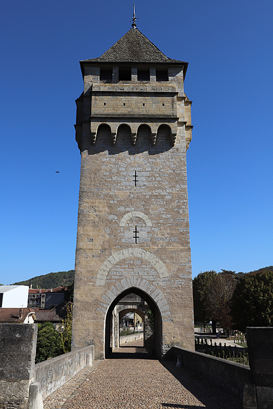 Le Pont Valentré - La tour est du pont