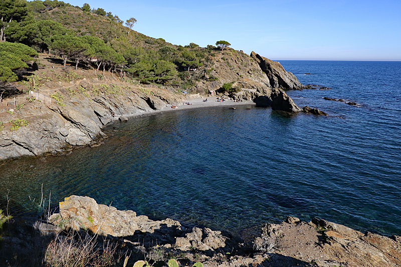 Cap Béar - La petite plage Balenti
