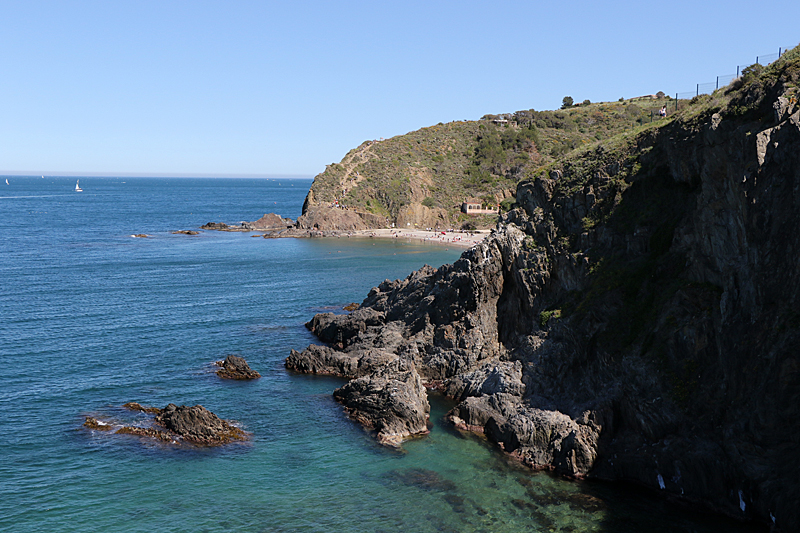 Viaduc ! - Sentier Argelès-sur-Mer - Collioure : avant d arriver à la plage de l Ouille