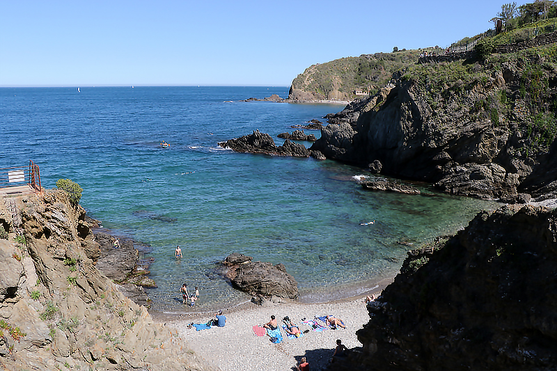 Viaduc ! - Sentier Argelès-sur-Mer - Collioure : avant d arriver à la plage de l Ouille