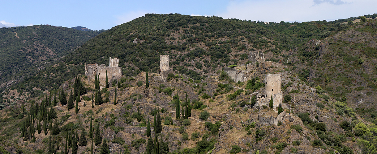 Lastours - Les châteaux de Lastours