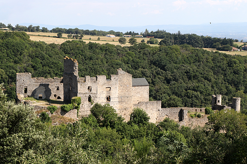 Lastours - Le château de Saissac