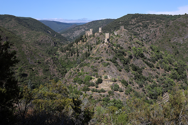 Lastours - Les châteaux de Lastours