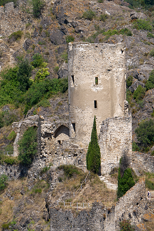 Lastours - Le château de Quertinheux
