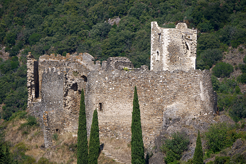 Lastours - Le château de Cabaret
