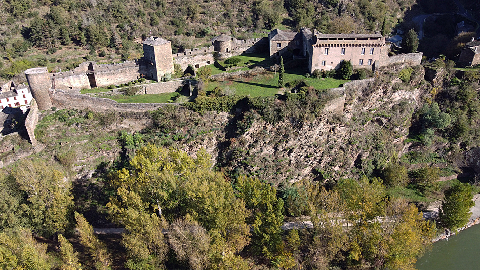Brousse-le-Château - Le château de Brousse