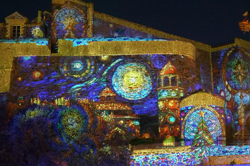Lumières sur Mer ! - Le château royal de Collioure