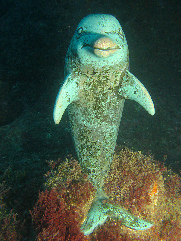 Estartit - Statue de la grotte du dauphin